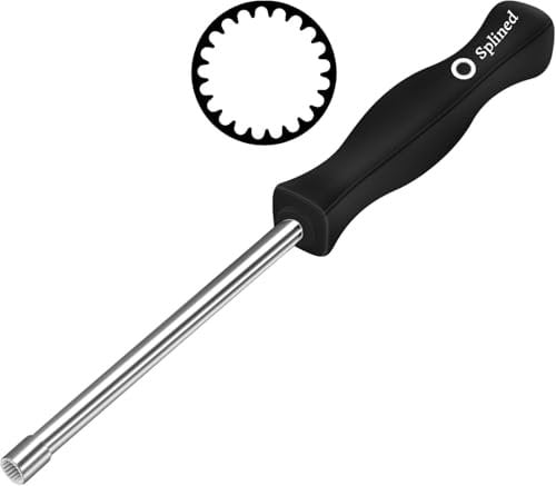 SANTUO 21-Teeth Splined Screwdriver Carburettor Adjustment Tool Screwdriver Tune-up Tool for 2-Stroke Husqvarna Poulan Craftsman Homelite Ryobi String Trimmer Chainsaw Leaf Blower 530035560