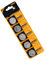 ROYJJ Lot de 5/10 piles bouton 2032 au lithium 3 V pour télécommande de voiture et piles bouton électronique