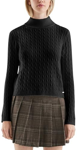 QS Pullover mit Zopfmuster