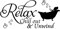 SUPERDANT Wandtattoo Relax Chill Out & Unwind Für Badezimmer Schriftzug Wandsticker Badewannenblasen Wandaufkleber Vinyl Wandsticker Für Wände Badezimmer Badewanne Transferaufkleber Dekoration