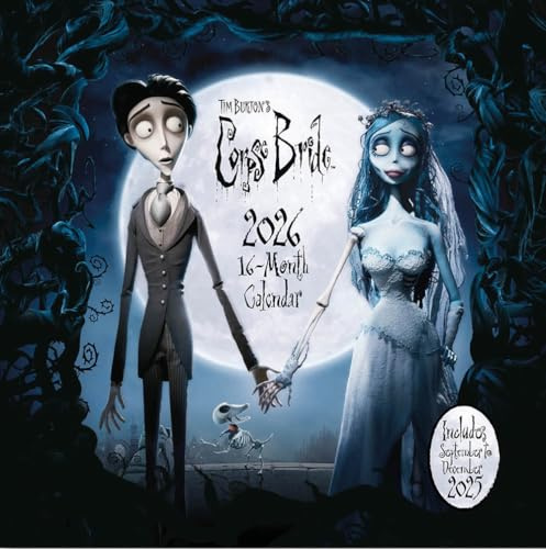 Kalender 2026 Corpse Bride - Wandkalender 30x30 cm