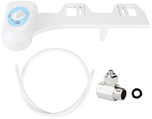 CHHELIHL Smart Bidet, for Bathroom Bidet Accessories, Automatic Nozzle Cleaning, Non Electric Bidet, for Toilet Seat (All Copper Accessories: North America 9/16)