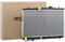 RIDEX Radiador refrigeración del motor Ancho de red 375mm Longitud de red 658mm Profundidad de red 16mm 470R0136