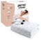 Imetec Surmatelas Chauffant 2 Places Adapto Maxi, 195x165 cm - 6 Températures, Tissu Matelassé Hypoallergénique, Chauffage Rapide, Température Constante, Personnalisée - Chauffe-Lit Electrique XXL