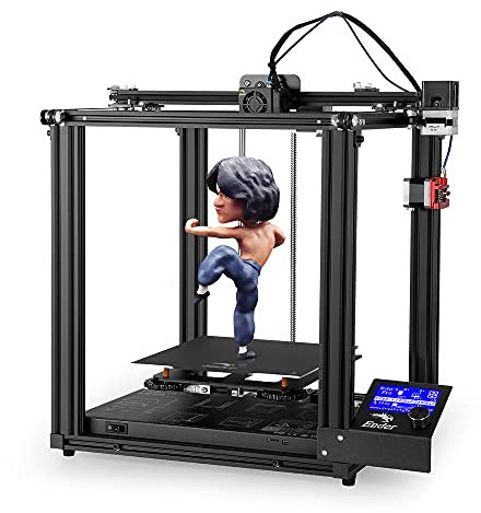 Creality Ender 5 Pro 3D Printer, Ultra Mute Motherboard, Removable Platform, Metal Extrusion Unit, Stable Print, Large Print Size 220 x 220 x 300 mm