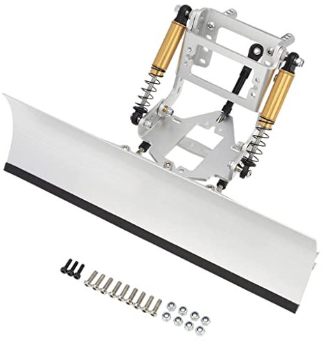 Colcolo Durable RC Spazzaneve Parti di aggiornamento Strumenti per Pala da Neve e Sabbia per SCX10-ll 1/10 RC Auto Fuoristrada Veicoli Fai-da-Te Modello Buggy