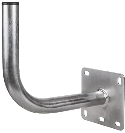 Maclean MCTV-924 30cm Satellite Antenna Dish Wall Mount Bracket Galvanized Steel