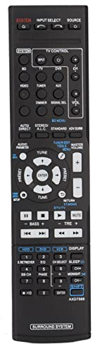 VBESTLIFE AXD7569 AV Receiver Fernbedienung Ersatz für Pioneer VSX-519V-k VSX-519v-s SX-319V VSX-517-S VSX-817-K VSX817S VSX-817-S VSX817K VSX-80TXV VSX-324-K-P
