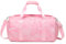 Sporttasche für Jungen Schwimmtasche Reisetasche Fitnesstasche Trainingstasche Herren Travel Sports Bag mit Schuhfach und Nassfach 33L (4-Rosa)