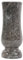 Grab-Vase Granit Paradiso Friedhof-Vase Grab-Schmuck Blumen-Vase Naturstein