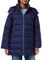 United Colors of Benetton Giaccone 2sywdn03b, Piumino Lungo Donna, Blu Notte 252, S