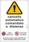 Pubblimania CANCELLO AUTOMATICO Cartello in Alluminio composito spessore 3 mm, per esterno/interno (Cancello Automatico 30x40)
