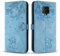 Vaitasy Custodia per Xiaomi Redmi Note 9S/ Note 9 Pro 4G, Anti Graffio Pelle PU Cover con Magnetico Folio Protettiva Custodia per Redmi Note 9 Pro 4g - Gatto Blu