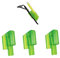 Set da 3 Porta Starlight per Canna da Pesca Mis.2 Cimino Supporto Portastarlight Surfcasting Fondo