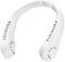 Neck Fan,Strong Airflow Bladeless Fan,Adjustable Neckband Fan,360° All-round Usb Portable Silent 3 Speeds Adjustment, for Women/Man Outdoor Travel (white)