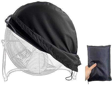 Sanseenia Industrial Floor Fan Cover, Waterproof & Dustproof Fan Cover Fit For Most 18 20 High Velocity Electric Industrial Shop and Home Floor Fan