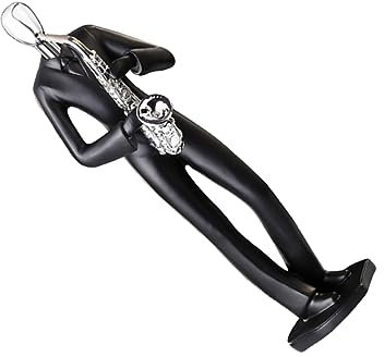 VINTORKY Ornament 1stk Tischdekoration Harz Anführer Figur Musik- -Statue Friedliche Dekoration Musikstatue Harz Schlagzeuger-Statue Harzfigur Wohnkultur Fernsehschrank Skulptur Mann