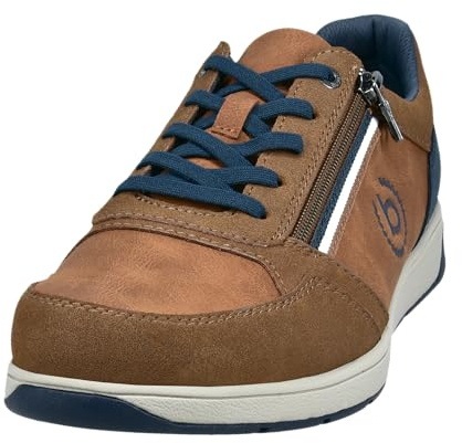 bugatti man Herren Low-Top Sneaker, Männer Sneaker, Wechselfußbett