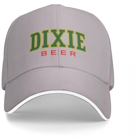 QFLLQLFF Basecap Dixie Beer Cap Baseball Cap Militärische Taktische Kappe Baseballmütze Golfmütze Damen Herren