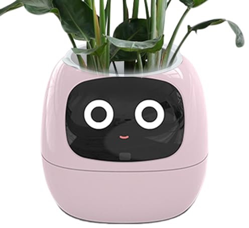 Tuxxjzm Planteur Intelligent, planteur Intelligent, Adorable Compagnon des avec Une Interaction gestuelle Riche, Robot de Qui facilite la Culture des