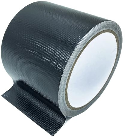 KAIHENG Awning Repair Tape Waterproof, Heavy Duty Outdoor Repair Tape for Tarp, Canvas, Tent, Boat Covers, Canopy, Sail Tape, Tent Repair Kit, UVproof and Heat-Resistant, Black