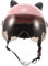 BESPORTBLE Electric Bike Helmet Cat Ears Helmet Visor Half Helmet for Men Women Universal Riding Helmet Portable Adorable Design