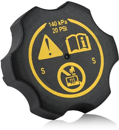 Coolant Tank Cap Cover 13598760 13502353 53330779 for Vauxhall Opel, Radiator Expansion Water Tank Cap for Vauxhall Opel Corsa D E Astra J K Insignia A B Mokka X Zafira B Zafira Tourer C Meriva B Adam
