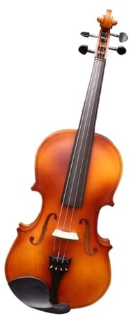 Violine für Erwachsene, gemustert, handgefertigt, 3/4-Violine für Anfänger und Erwachsene zum Üben des Spielens (3,1/8)