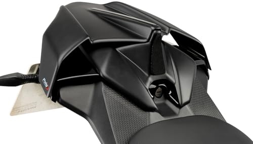 Puig 21569C Seat Cowl; sporty and aggressive design; lightweight and resistant ABS finish; improves aerodynamics and rider comfort; easy installation without drilling, Carbon look