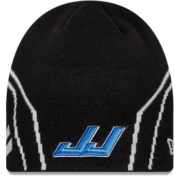 New Era UFC Ultimate Fighting, Offizieller Merchandise, Jon Jones Skull Knit Beanie Mütze, Schwarz