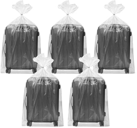 5 Pcs Extra Large Clear Storage Bags, Durable Storage Bags for Quilts, Suitcases, Plush Toys, Furniture, Travel (60cm x 90cm)