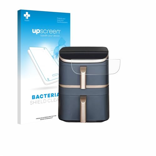 upscreen Schutzfolie für Cosori Turbo Tower Pro | Antibakterieller Displayschutz Made in Germany Transparente Folie HD-Klar
