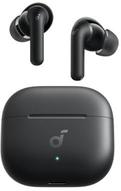 Soundcore Anker P42i, Auriculares Bluetooth con ANC, 56h, IP55 | Adaptive ANC,56-Hour Battery Life, AI-Powered Calls with 6 Microphones, Wireless Charging