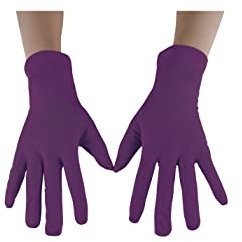 Seeksmile Guanti in spandex per adulti, Viola, Taglia Unica