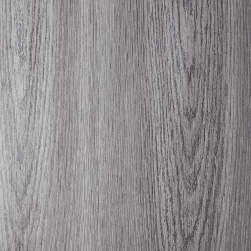 Venilia Lámina adhesiva, Roble gris Aspecto madera, 67,5cm x 1,5m, Espesor 95μ, Vinilo autoadhesivo para muebles o cocina, decorativas papel pintado pared, PVC sin ftalatos, Fabricado en UE