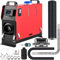 VEVOR Calentador de aire diésel de 8 kW, 12 V, calefactor de estacionamiento diésel, calefactor de aire para coche, camión, autocaravana, autobús con interruptor LCD, 1 salida de aire
