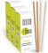 100 % biologisch abbaubare, umweltfreundliche Trinkhalme, 300 ct – 21 cm H, aus pflanzlichen Fasern