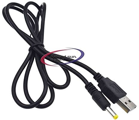 Reland Sun USB to DC 4.0 mm 1.7mm 5 Volt Dc Jack Power Cable