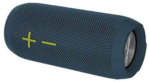 Avenzo - Altavoz True Wireless Bluetooth Azul - Modelo AV-SP3004B - Altavoz Tubular Portátil Inalámbrico con 10W de Potencia - hasta 10 Horas de Autonomía - Sonido Nítido y Contundente