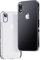 ONES iPhone XR Frost Transparent Hart Hülle - Flache Kante -『 PC Rückseite+Silikon Stoßfänger 』『 Anti-Fingerabdruck 』-[ Stoßfest Airbags ][ rutschfest ] Bildschirm＆Objektiv Matt Schlank Schutzhülle