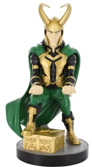 Cableguys Loki Marvel Comics Gaming Controller and Smartphone Holder Compatible with Play Station, Xbox, Nintendo Switch Controllers and Most Smartphones