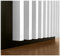 Clamaro 'Artem' 12 Stk. Lamellenwand Leisten 28x37 mm x 275 cm* mit Nut-Aussparung für einfache Klebemontage | Dekowand MDF Holzlamellen für z.B. Akustikpaneele oder Wandpaneele | Weiß matt