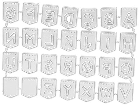 Stanzschablone Scrapbooking Embossing Machine Prägeschablonen Schablonen Stanzformen, Zubehör Für Big Shot Und Andere Stanzmaschine (B)