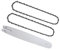 Chainsaw Guide Bar 18'' + 2X Chainsaw Chain .063 .325 68DL for Stihl MS210 MS211 MS230 MS241 MS250 MS251 Accessory