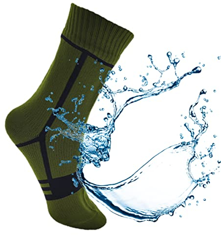 Kadem® Calzini impermeabili per sport acquatici sport invernali campeggio pesca trekking trail vela hiking golf corsa ciclismo ciclismo trekking rafting canottaggio attività all'aria aperta