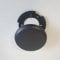Lampen Abzweigdose Blind Box Deckendose Abdeckdose Kabeldose Verteilerdose schwarz Aufputz Baldachin black Lampe Deckenrosette Blinddose ultraflach Ø 13cm, Höhe 1,5 cm (1x 130mm schwarz)