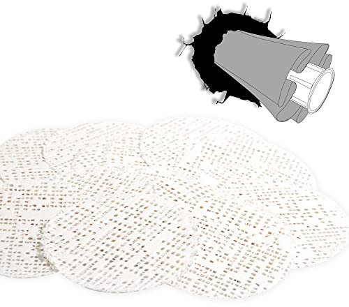 50 Packungen Trockenbau Mauerwerk Anker Reparatur Kit Heavy Duty Wandloch Patch Filler Passend für lose Wandbefestigungen und verschiedene Größen Schrauben Quick Fix Wandanker DIY