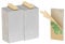 ECENCE Neodymium Magnets 20 Self-Adhesive Square Fridge Magnets - 20 x 10 x 1 mm - NiCuNi Coating - Strong Magnet Sticker, Small Magnet