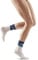 CEP - THE RUN COMPRESSION SOCKS MID CUT für Damen | Mittellange Laufsocken in blue/off white mit Kompression | Regenerierende Kompressionsstrümpfe für Frauen | Gr. III | M