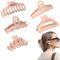 Traziewell Haarklammern Groß Dickes Haar Große Haarspange Haarklammer Hairclips Damen Kralle Clips für Dickes Haar Rutschfeste Haarzubehör mit Multi Styles für Mädchen 1418